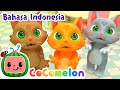 Tiga Kucing Kecil CoComelon Bahasa Indonesia Lagu Anak Anak Nursery Rhymes