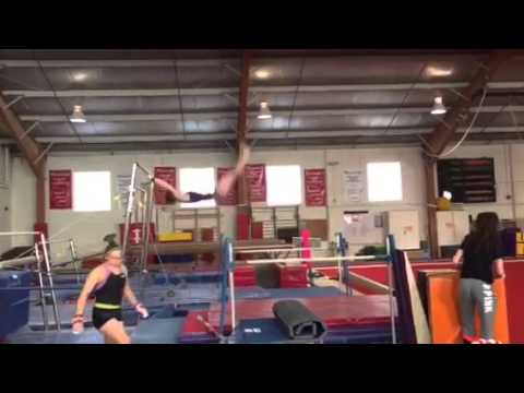 UB toe front dismount