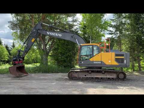Volvo EC220EL + ENGCON, экскаваторы