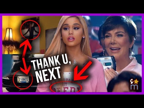 "thank u, next": All The Hidden Messages, References & Cameos in Ariana Grande's Music Video