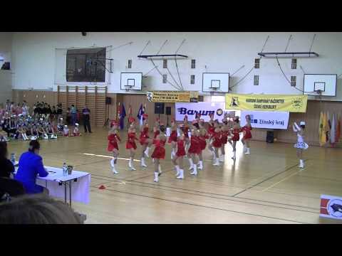 Arabelky Holešov - pódiová formace 2014