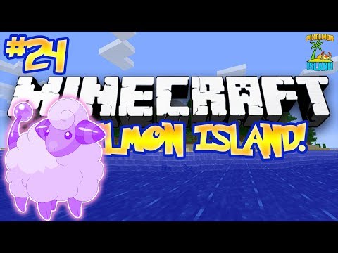 "SHINY PINK MAREEP!" - PIXELMON ISLAND ADVENTURE! (Minecraft Pokemon Mod) - #24