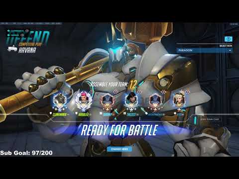 51 ELIMS! CLONEMAN16 + HARBLEU! REINHARDT OVERWATCH GAMEPLAY SEASON 30 TOP 500