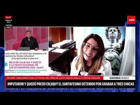 El ardid que usó el santafesino para llevar a las jóvenes a Jujuy | Fiscal Emilia Curten Haquim