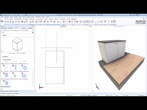 ALLPLAN Parts KitchenPlanner