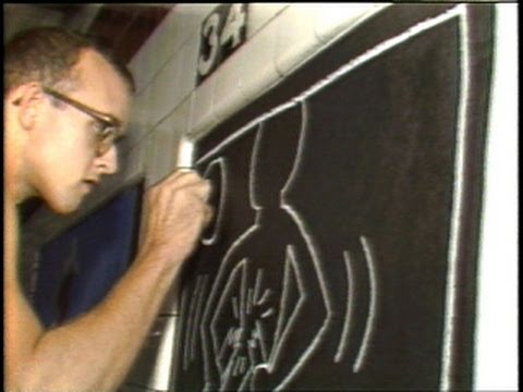 From the archives: Keith Haring was here