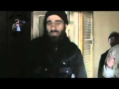 مقطع ميداني يظهر فيه إسماعيل المصري في جبهة درعا البلد قبل إصابته بعدة ساعات