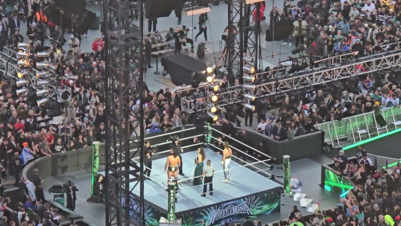 WrestleMania XL Night 2- Drew McIntyre vs. Seth Rollins Intro #WWE #WrestleManiaXL #WrestleMania