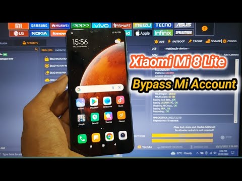 Xiaomi Mi 8 Lite Mi Account Bypass Disabled Mi Cloud One Unlocktool