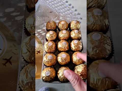 #Ferrero Rocher# Chocolate# Asmr# Shortvideo