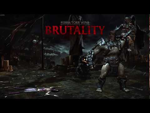 Steamroller brutality on Mileena (MK10XL)