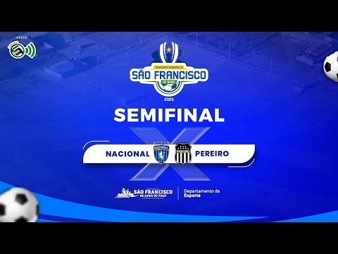 NACIONAL VS PEREIRO / SEMIFINAL / CAMPEONATO MUNICIPAL DE SÃO FRANCISCO DE ASSIS DO PIAUÍ.