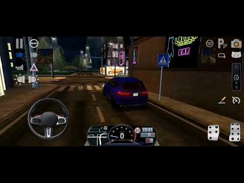 🚘 BMW X7 Night Drive in Las Vegas 🌃 | Driving School Simulator| Realistic City Drive Gameplay