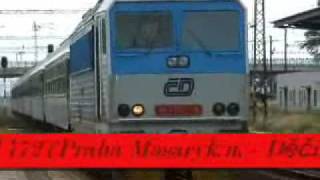 preview picture of video 'Videa vlaků v Lovosicích - Train videos at the station Lovosice'