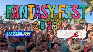 👀 EPIC 2023 Fantasy Fest PARTIES!  Street, Neon & Dante's Pool Party