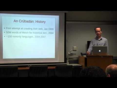 Kevin Scannell on Corpus-based language techology for indigenous and minority languages