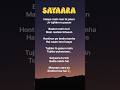 Sayaara Romantic Lyrics Status Full Screen WhatsApp Status Music Aura Shorts