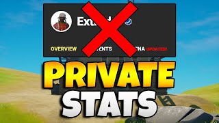 How to check people private Fortnite Tracker