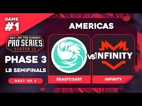 beastcoast vs Infinity Game 1 - BTS Pro Series 13 AM: Phase 3 LB Semis w/ rkryptic & neph