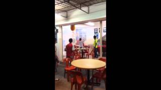 preview picture of video 'The fuse box at our eatery in Port Dickson caught fire.'