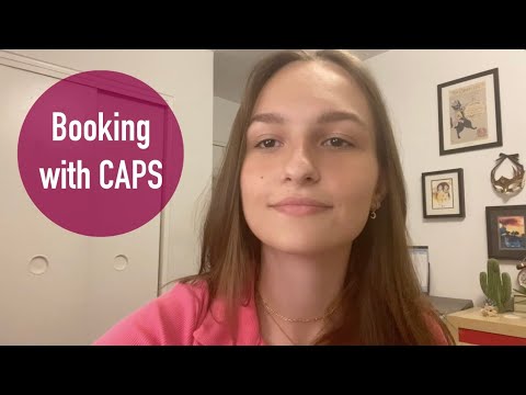 Watch Booking with CAPS on Youtube.