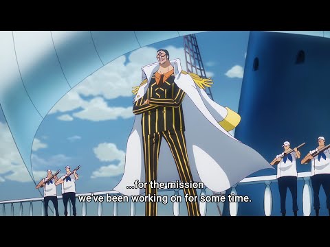 Admiral Kizaru is Coming to Egghead (English Sub)