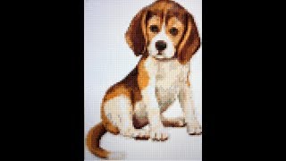cross stitch world - cute puppy