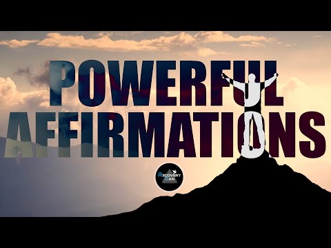 Positive Affirmations for Addiction Recovery | Recovery Motivation (LISTEN EVERYDAY!)