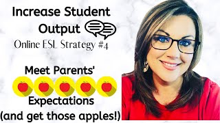 VIPKID ESL Strategy #4 Increase Student Output & five apple feedback! Real classroom examples!