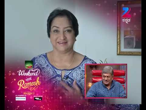 Weekend With Ramesh Season 2 - Ep 22 - Rasmesh Aravind - Kannada TV Serial - Zee5 Celeb Show