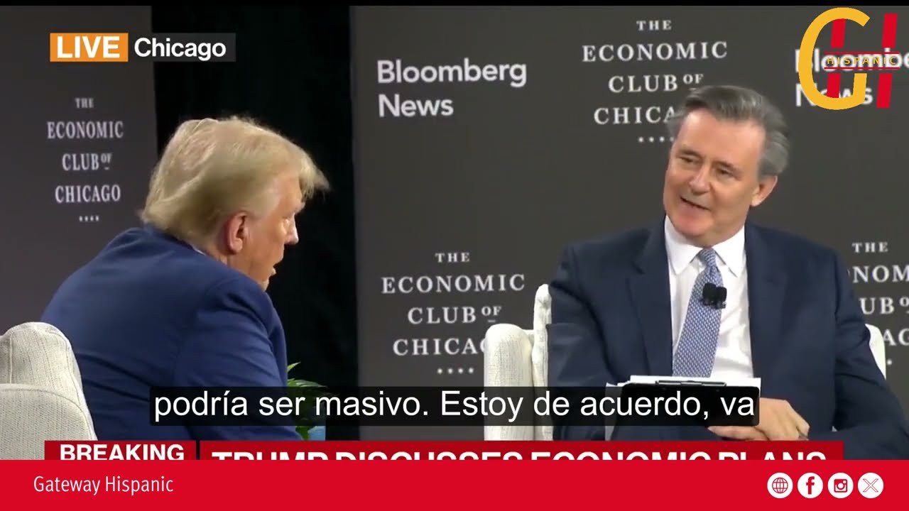 Trump Discusses Economic Plans.