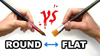I Tested TWO Brushes in a PAINT BATTLE!