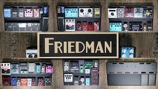 Video thumbnail for Friedman Tour Pro 1520/1525/1530 Pedalboards (Buffer Bay, Power Grid 10) - Review by EytschPi42