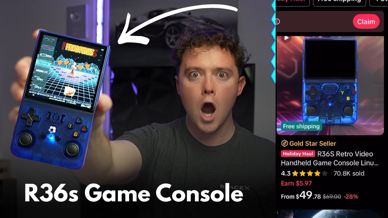 R36s Game Console Review - Is it actually worth it??