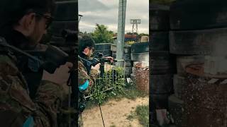 The SSQ4 HPA Unleashed 🔥 #airsoft #ssq4 #hpa #fullauto #novritsch