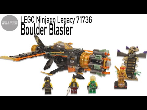 LEGO Ninjago Legacy 71736 Boulder Blaster - Speed build