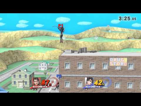 Baeonetta Side-Tilt into F.Smash. Bonus footstool disrespect