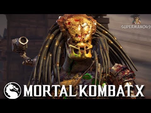 I HIT HIM WITH THE INFINITE... - Mortal Kombat X: "Predator" Gameplay