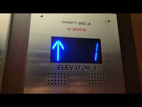Modded 1978 US Hydraulic Elevator | Highline College Bldg 6 | Des Moines WA