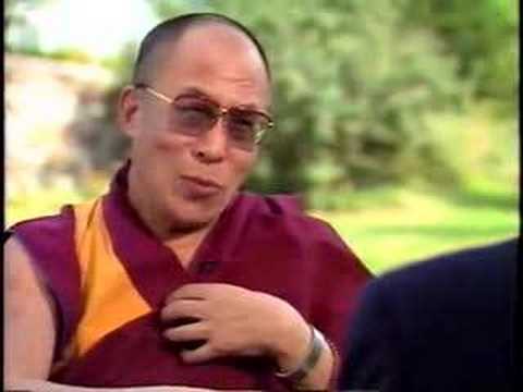 Dalai Lama kills a Mosquito