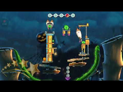 ANGRY BIRDS 2 - Bamboo Forest : Snotting Hill - Level 286 : Boss Level