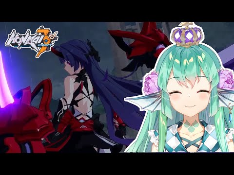 Finana Ryugu Tries [Raiden Mei - Herrscher of Thunder] for the First Time [NIJISANJI EN]