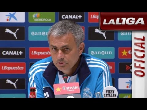 Rueda de Prensa de Jose Mourinho tras el RCD Espanyol (1-1) Real Madrid - HD
