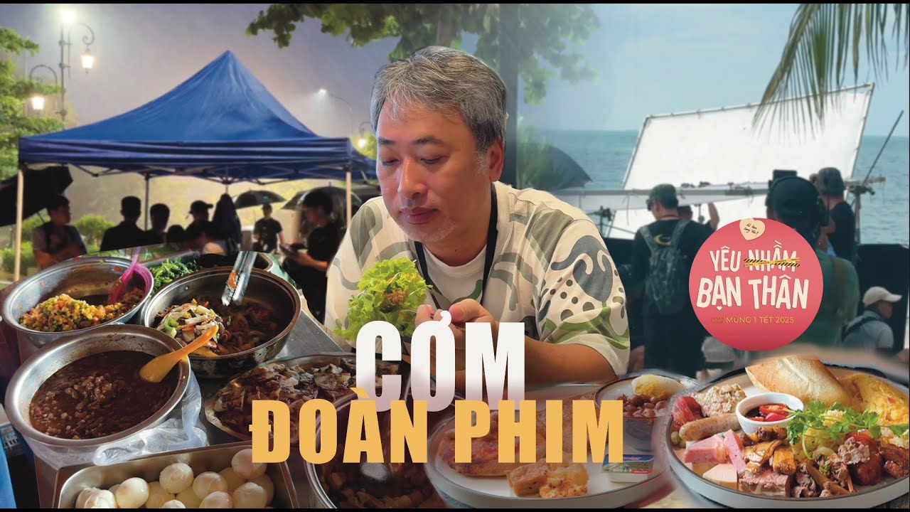 Film Crew Meals in Vietnam with Nguyễn Quang Dũng