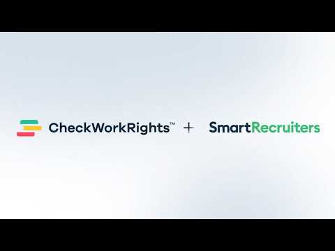 CheckWorkRights and SmartRecruiters