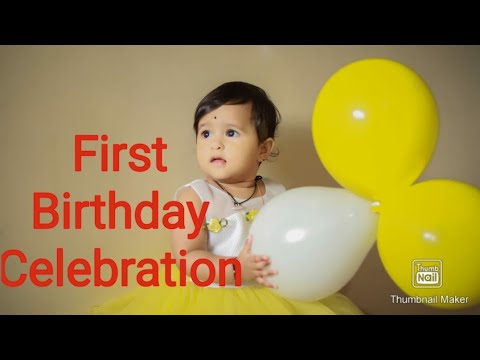 1st birthday celebration Shrimayie