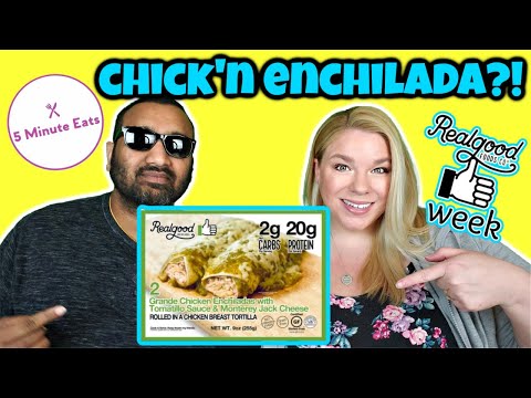 Real Good Foods Chicken Enchiladas Review
