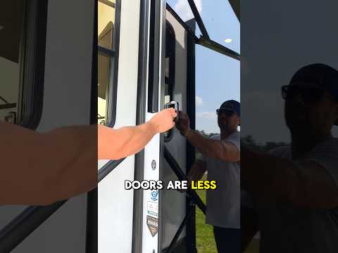 Keyless Lock DIY Install on Glass RV Door [RVLock Partner
