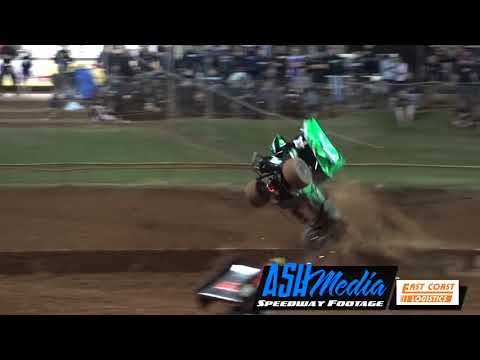 Sprintcars: Steve Greer Massive Rollover - Archerfield Speedway