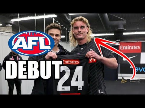 Jakob Ryan Debut Highlights (5 Disposals) | AFL 2023